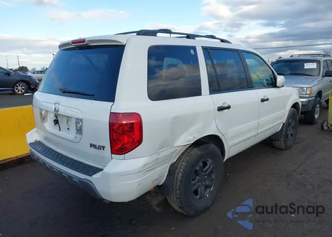 2004 Honda Pilot Ex-L z USA, uszkodzony, nr VIN 2HKYF18654H579477